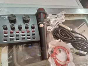 V8 Small Sound Card With Microphone