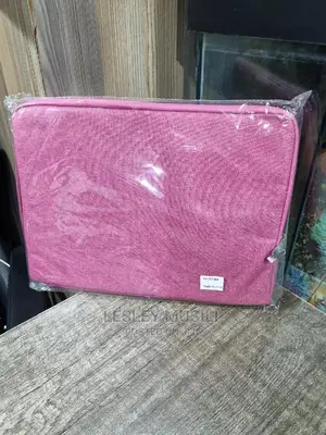 Zipper Laptop Sleeve (Pink)
