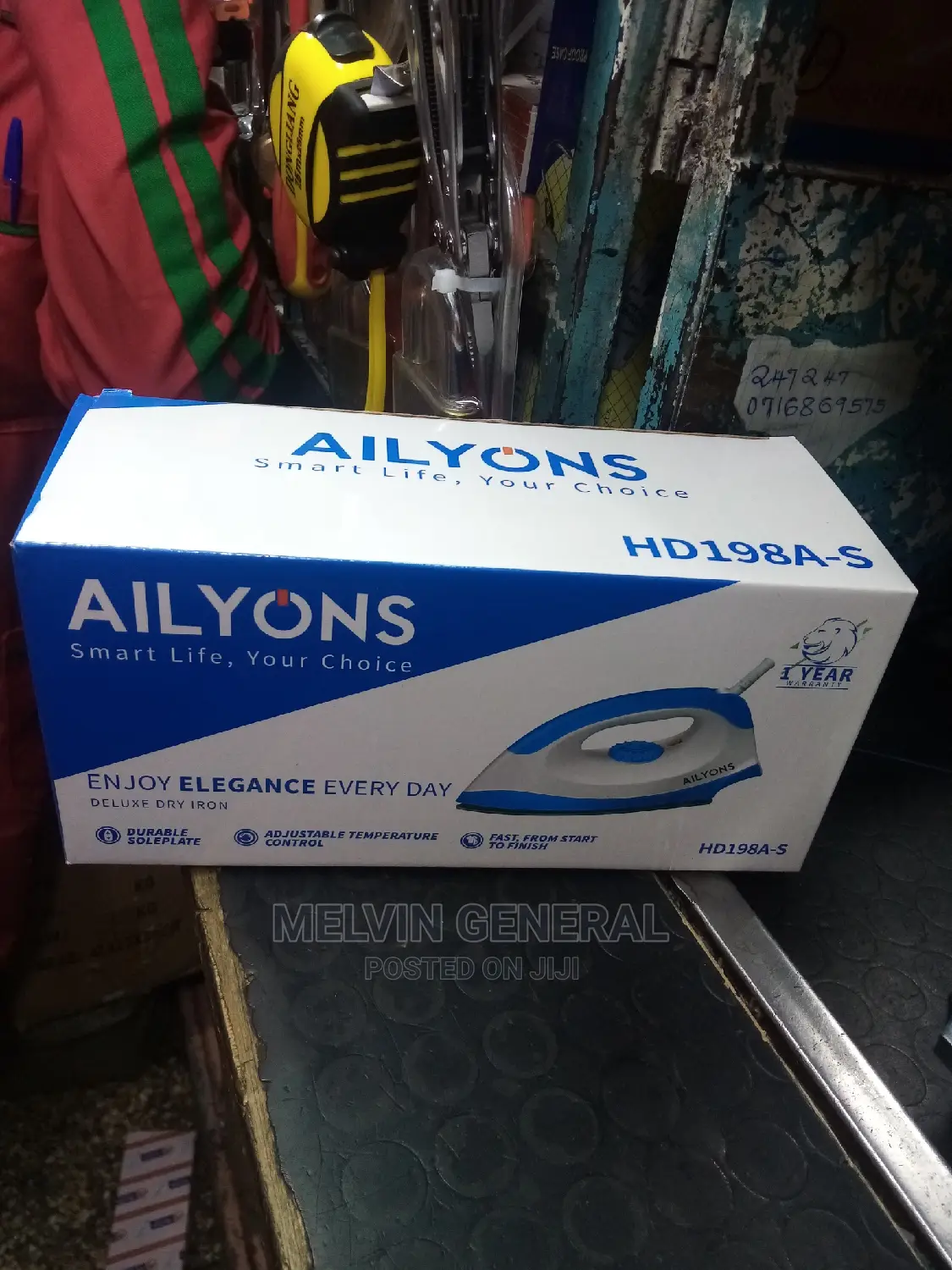 Ailyons Dry Iron Box Electric