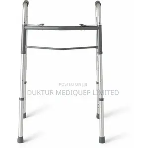 Two-button Folding Walker (Walking Frame Without Wheels)