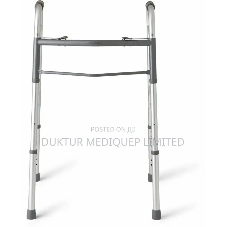 Two-button Folding Walker (Walking Frame Without Wheels)