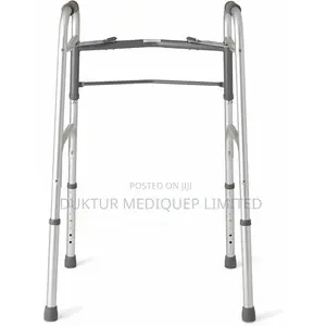 Two-button Folding Walker (Walking Frame Without Wheels)