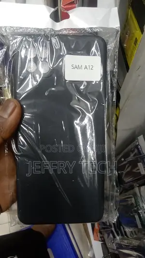 Silicon Case for Samsung Galaxy A12 - Phone Back Cover