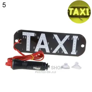 12v Led Car Windscreen Lamp Taxi Sign Light(Blue,Red,Green)