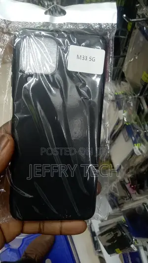 Back Case Silicon Samsung Galaxy M33 5G Black