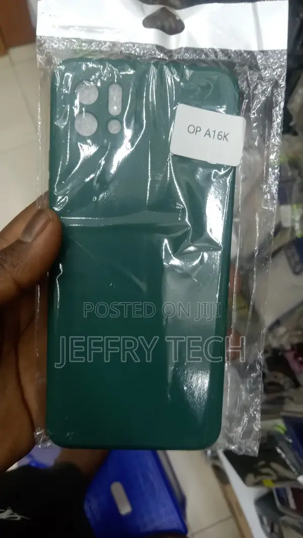 Oppo A16K Back Cover [Matte Soft Silicon Flexible]