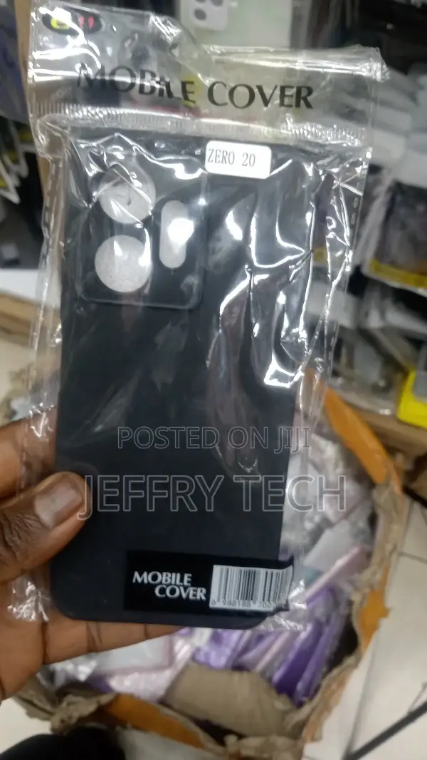 For Infinix Zero 20 TPU Phone Case(Black)