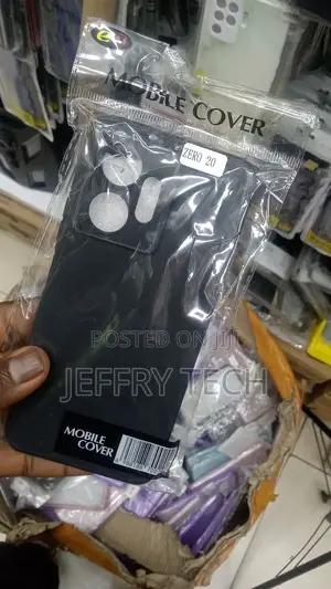 For Infinix Zero 20 TPU Phone Case(Black)