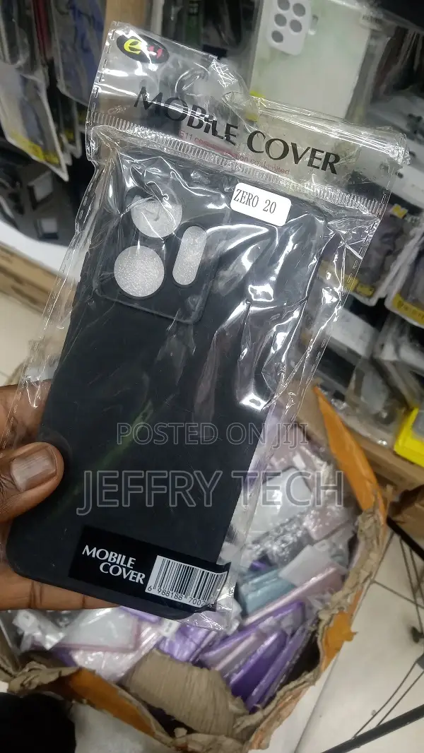 For Infinix Zero 20 TPU Phone Case(Black)