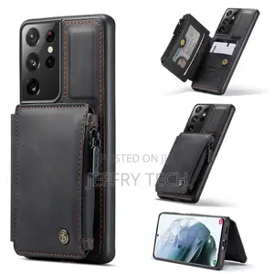 Caseme Shockproof Samsung GALAXY S22 Ultra 5G Wallet Case Co