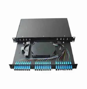 Fiber Optic Patch Panel / ODF 48-Port Loaded