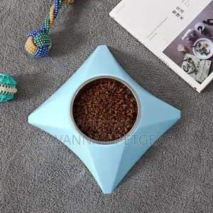 Pyramid Elevated Cat Bowl
