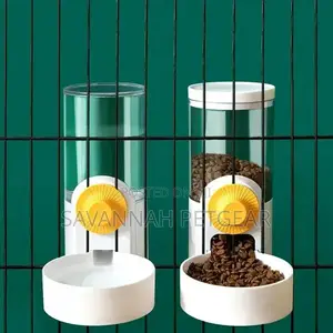 Hanging Pet Crate Bowls for Food Water