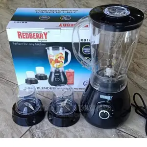Redberry 3 in 1 Blender (Juicer, Grinder, Chopper)- 1.5L