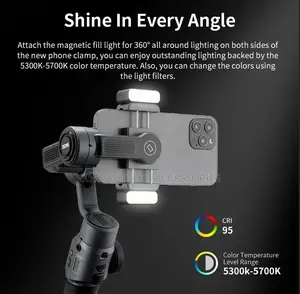 Zhiyun Smooth 5 Combo 3axis Gimble Stabilizer For Smartphone
