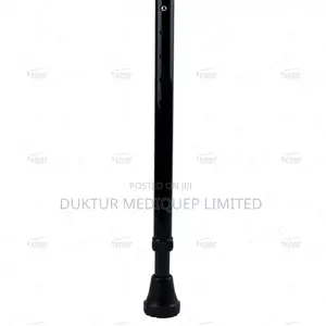 Walking Stick (Soft Top Handle)-L07 Silver/ Black