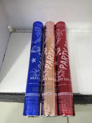 Colorful Party Poppers