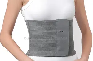 Tynor Tummy Trimmer/ Abdominal Belt 8′′/20cm, Grey, 1 Unit