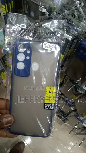 Tecno Pova Neo Fingerprint-Proof Matte Tpu Pc Hybrid Translu