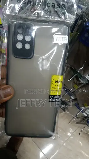 Smoke Back Case Cover for Infinix Note 8 Shock Proof Smooth