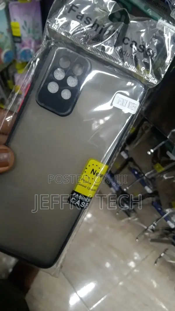 Smoke Back Case Cover for Infinix Note 8 Shock Proof Smooth