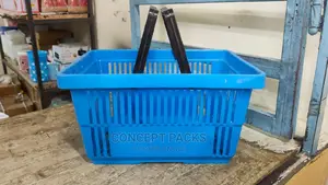 Supermarket Shopping Basket. Delivery Is Charged.