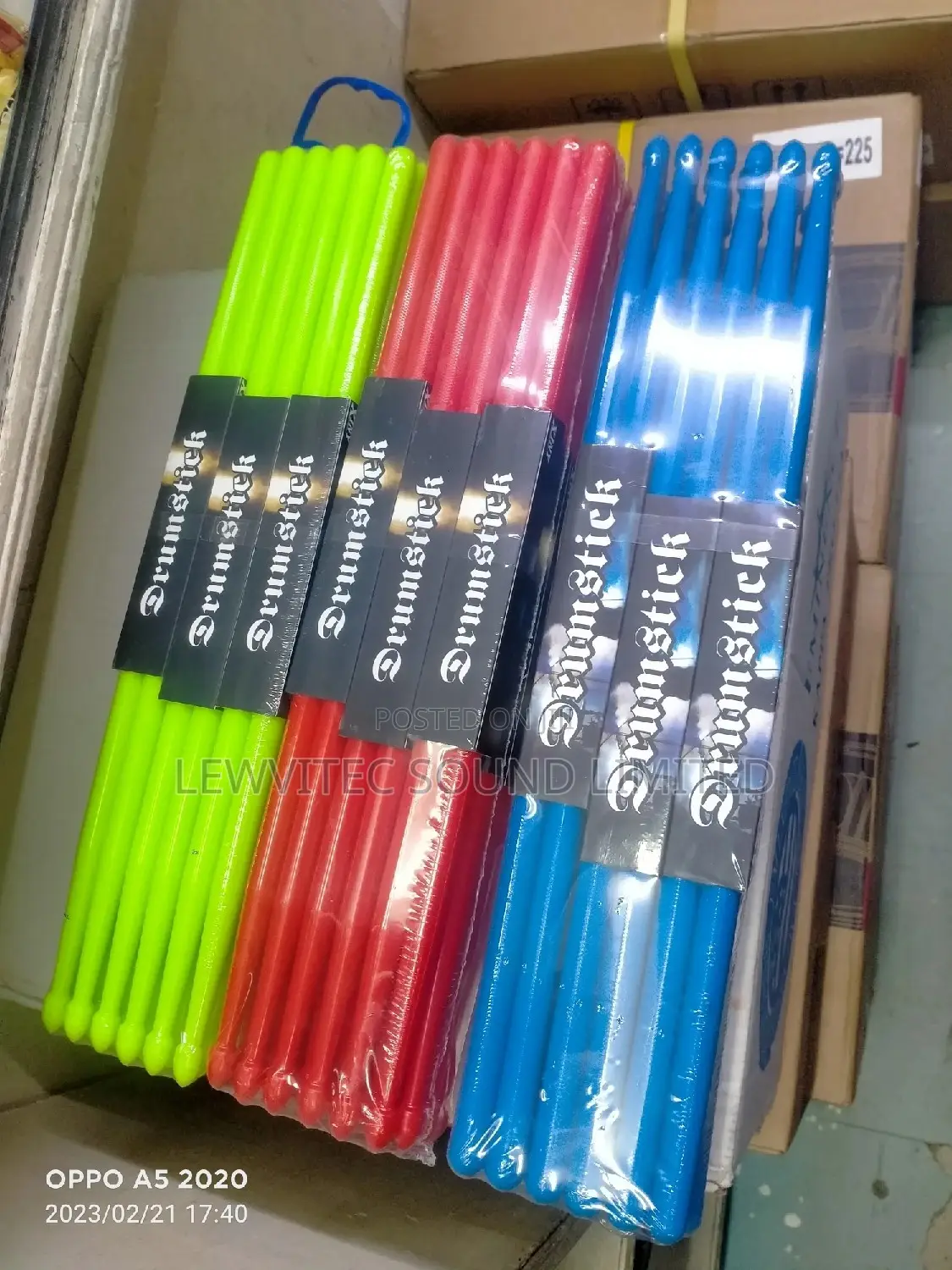 Assorted Plastic Sticks