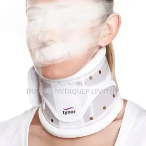 Tynor Cervical Collar Hard Adjustabl S/M/Le, White, 1 Unit