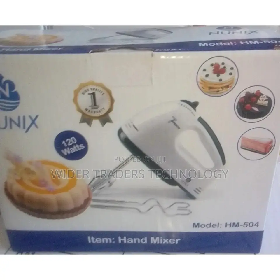 Nunix Hand Mixer With Bowl