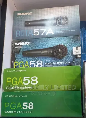 Shure Pga 58 Proffessional Wire Microphone