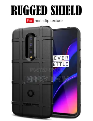 Rugged Shield Silicone Case for Oneplus 7