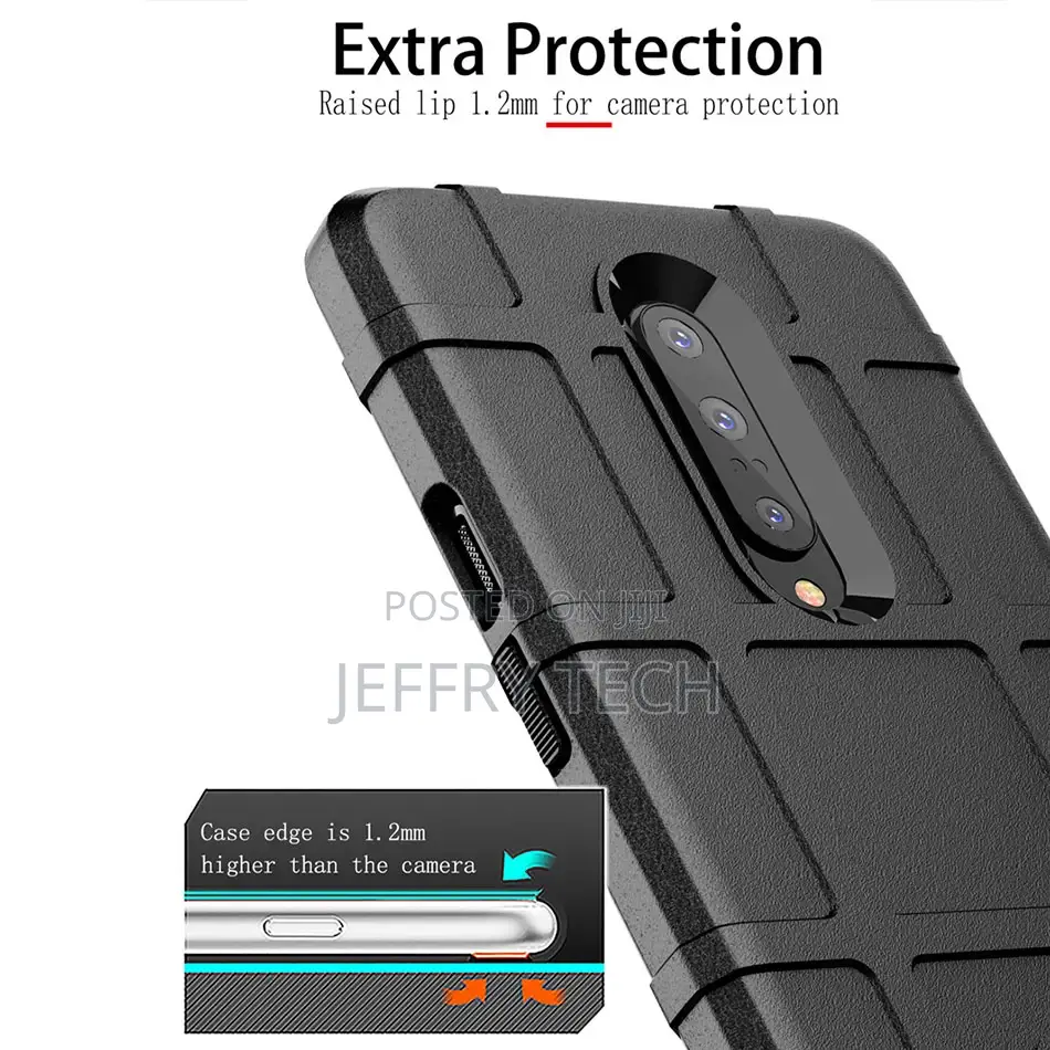 Rugged Shield Silicone Case for Oneplus 7
