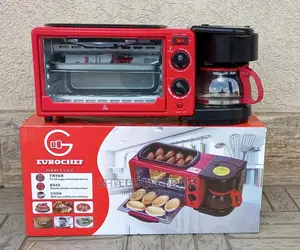 Eurochef 3in1 Breakfast Maker/Coffee /Oven/Grill /Toaster