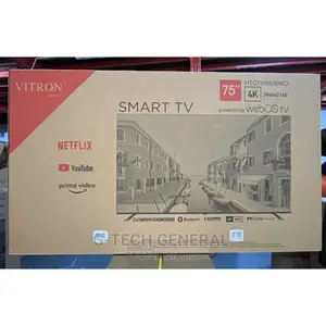 Vitron 75 Inches Smart Android Web Os -uhd Tv.