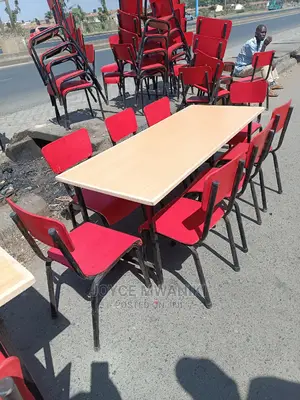 Kindergarten Set of 8 Chairs and a Table.