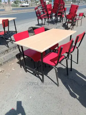 Kindergarten Set of 4 Chairs and a Table.