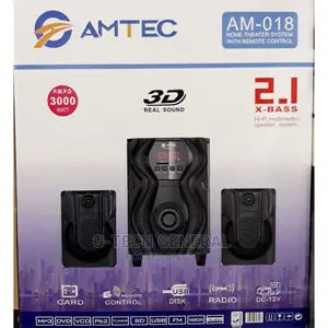 Amtec AM-018 Multimedia Speaker System Woofer