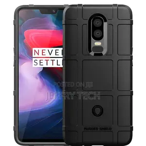 Armor Shield Cases for Oneplus 6 Anti Knock Silicone Back Co