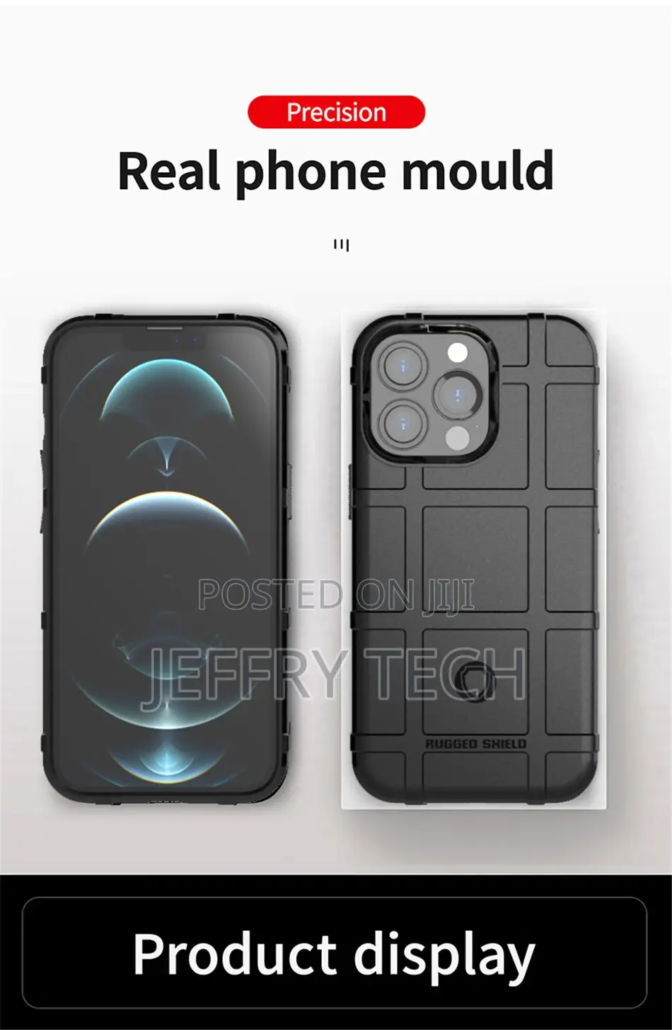 Armor Case for iPhone 14 Pro Max Soft Bumper Rugged Shield