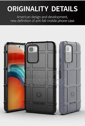 Xiaomi Poco X3 GT Case, TPU Thick Solid Armor Tactical Prote