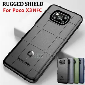 Xiaomi Poco X3 NFC Shockproof Rugged Shield Soft Rubber Armo