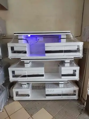 Morden TV Stands With LED Lights