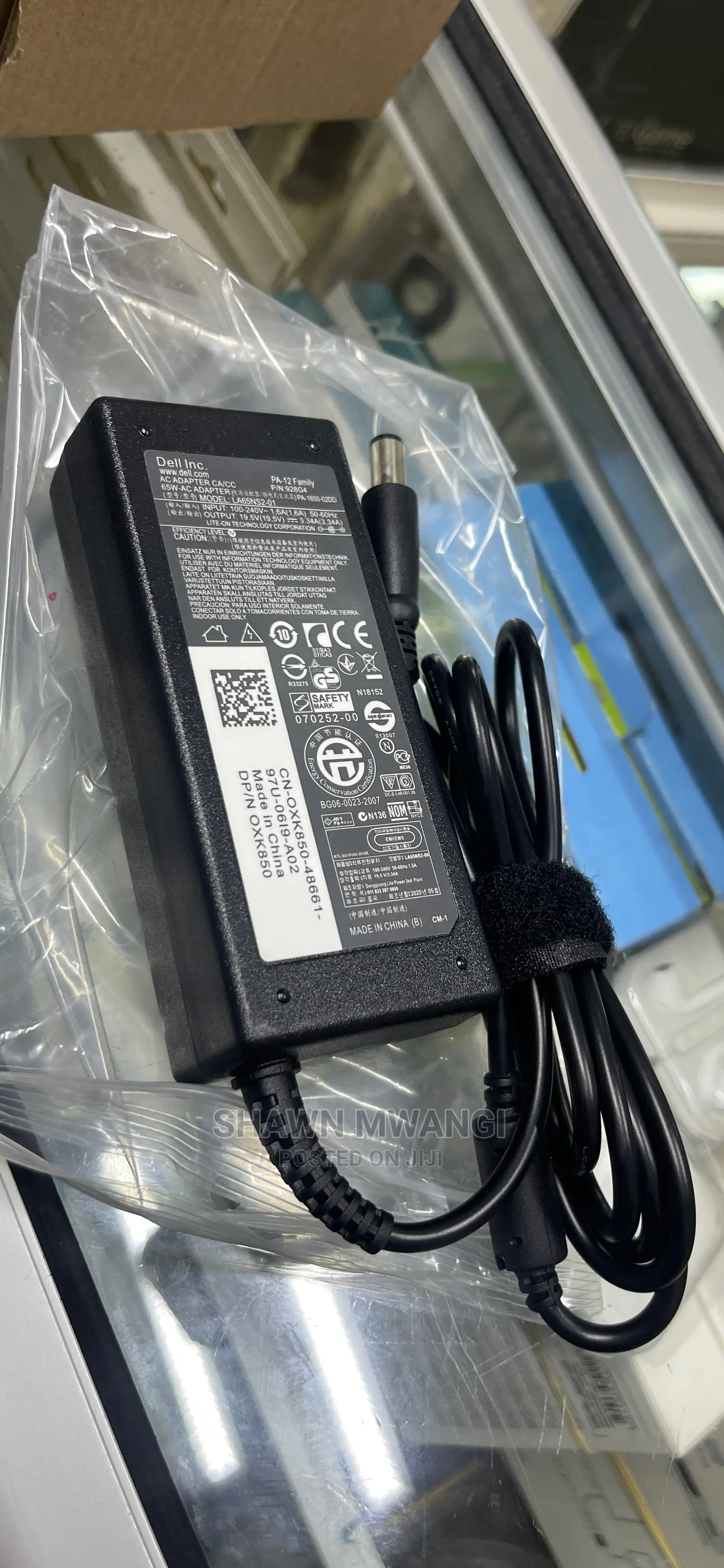Original Dell Big Pin Adapter 65watts Available