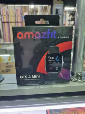 Amazfit GTS 4 Mini Smart Watch Black