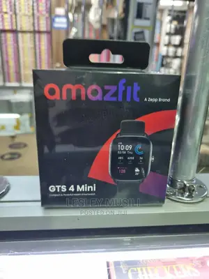 Amazfit GTS 4 Mini Smart Watch Black