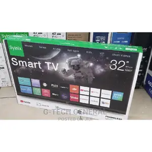 Synix ,32" Inch Frameless Smart Android Tv Netflix,Youtube