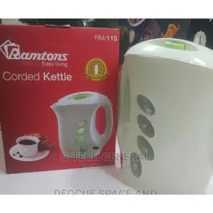 Ramtons RM/115- Corded Kettle 1.7L - Grey White