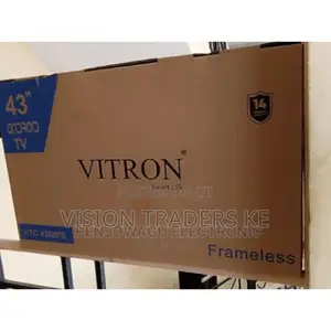 Vitron 43 Inches Frameless Smart Android Tv Netflix
