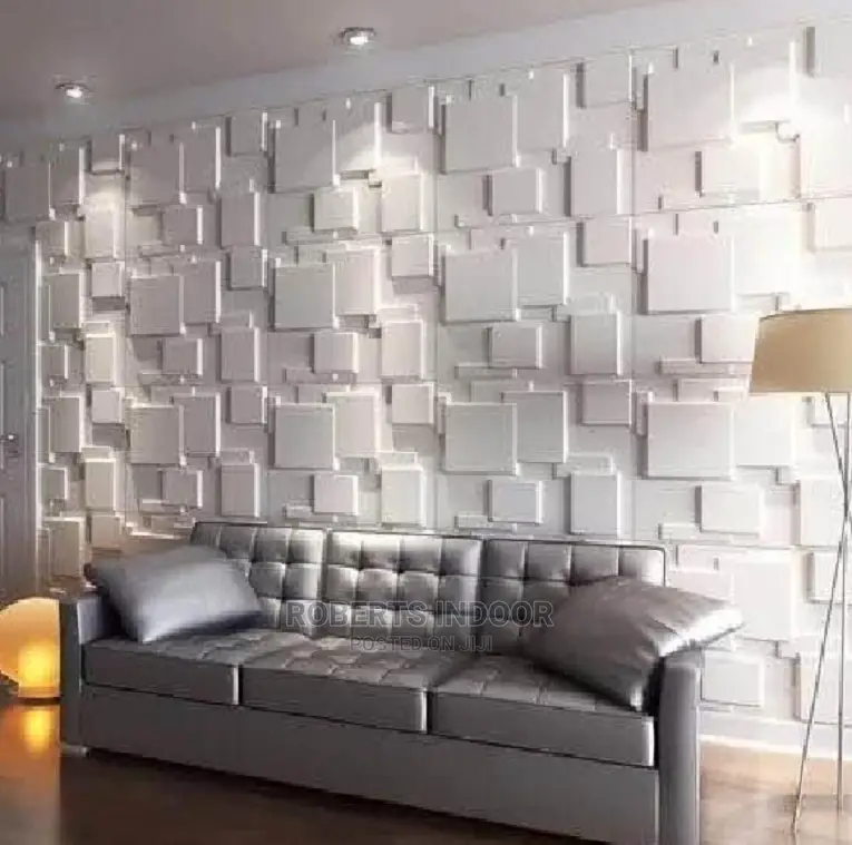 Elegant White 3d Wallpanels