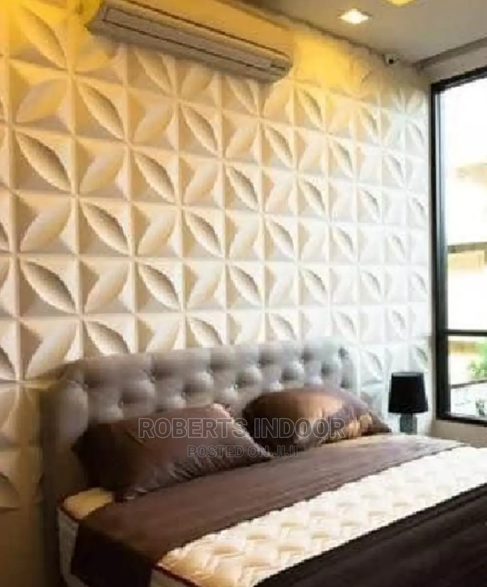 Elegant White 3d Wallpanels